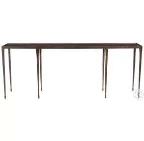 Halden Blackened Console Table