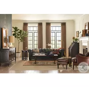 Charleston Black And Brown TV Stand