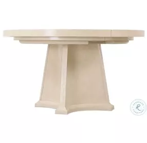 Westwood Polished Limestone Round Extendable Dining Room Set