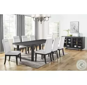 Yves White Performance Fabric Side Chair Set Of 2