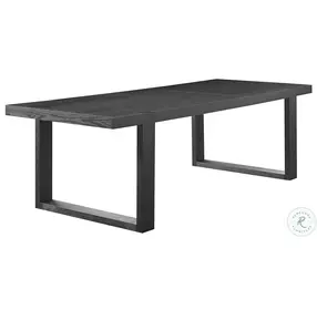 Yves Rubbed Charcoal Extendable Dining Room Set