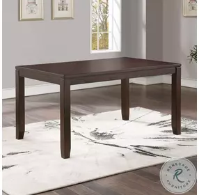 Yorktown Espresso 7 Piece Dining Set