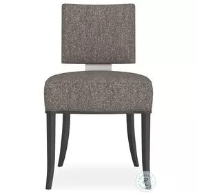 Reserved Seating Gray and Seal Skin Side Chair