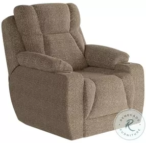 Challenger Berber Sisal Power Headrest Wall Hugger Big Mans Recliner