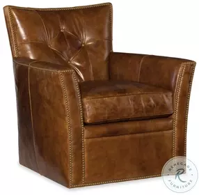 Conner Metal Gamma Swivel Club Chair