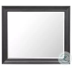 Hickory Creek Brown Velvet Dresser Mirror