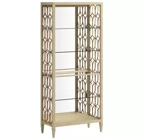 Eave Sundrenched Oak Etagere with 4 Shelves