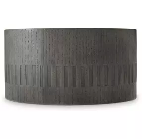 Miramar Dark Charcoal Outdoor Round Cocktail Table