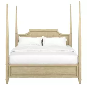 Eave Sundrenched Oak Panel Bedroom Set