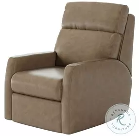 Mimi Passion Taupe Swivel Rocker Recliner