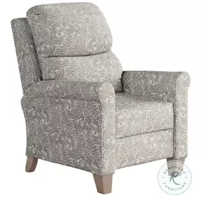 Pep Talk Charleston Platinum 38" Wide Hi Leg Recliner