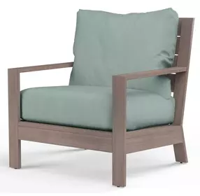 Laguna Cast Mist Upholstered Outdoor Club Chair