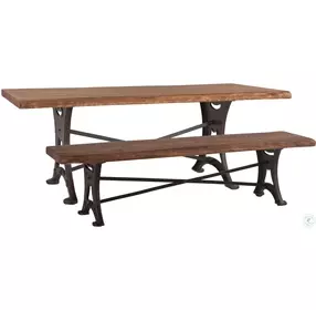 Blayne Raw Walnut Dining Table