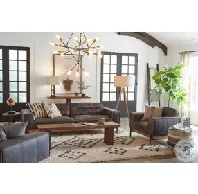 Chiavari Matte Black Leather Arm Chair