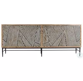Fargo Bone and Wood Inlay 72" Sideboard