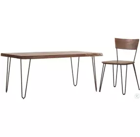 Grandby Walnut Dining Chair Set of 2