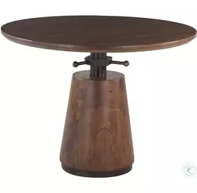 Amici Warm Walnut Adjustable Height Dining Room Set