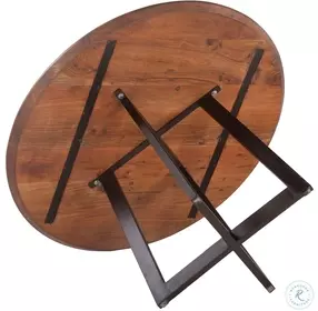 Mapai Walnut Round Dining Table