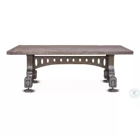 Sterling Natural Patina Cast Iron 53" Coffee Table