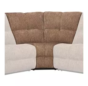 Bronco Plush Tobacco Corner Wedge