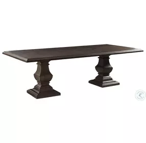 Toulon Vintage Brown 84" Dining Room Set
