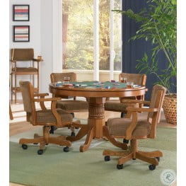 100871 Tobacco Trunk Game Table Set From Coaster 100871 100872 4 Coleman Furniture