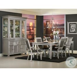 Orsina Silver Extendable Dining Room Set From Homelegance Coleman Furniture