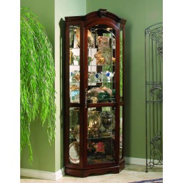 Vilas Black Curio Cabinet From Furniture Of America Coleman Furniture