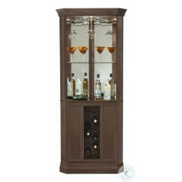 Piedmont Vii Distressed Black Satin Wine And Bar Cabinet From Howard Miller Coleman Furniture
