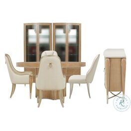 Villa Cherie Caramel Round Dining Room Set