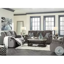 Tulen Gray Reclining Living Room Set