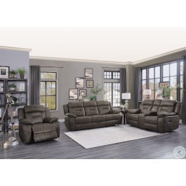 Croydon Brown Sofa From Homelegance Coleman Furniture