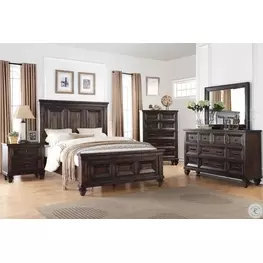 Sevilla Walnut Panel Bedroom Set