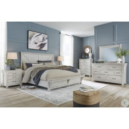 Bellaby Whitewash Panel Bedroom Set From Ashley Coleman Furniture