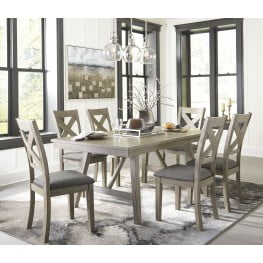Rokane Brown 7 Piece Dining Room Set From Ashley Coleman Furniture