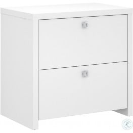 Cabot White Drawer Lateral File Cabinet From Bush Furniture Coleman Furniture