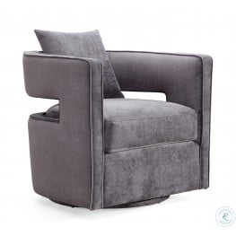 Kensington Sapphire Birch Maxx Swivel Chair From Fourhands Coleman Furniture
