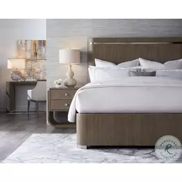 Modern Mood Dark Brown Panel Bedroom Set with 2 Drawer Nightstand