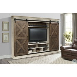 Barn Door Entertainment Centers Coleman Furniture