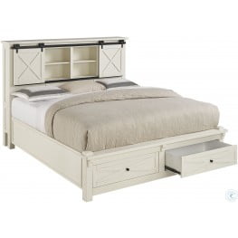 Yorkville Espresso Queen Bookcase Platform Bed From Furniture Of America Cm7059q Bed Coleman Furniture