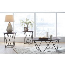 Zinelli Gray Coffee Table From Ashley Coleman Furniture