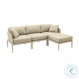 Kapri Taupe Modular Outdoor Sectional