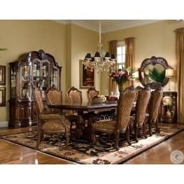 Tuscano Melange Rectangular Dining Room Set From Aico 34002 34 Coleman Furniture