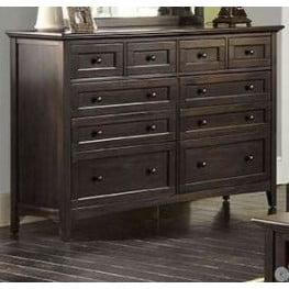 Caldwell Brown 11 Drawer Dresser From Pulaski Coleman Furniture