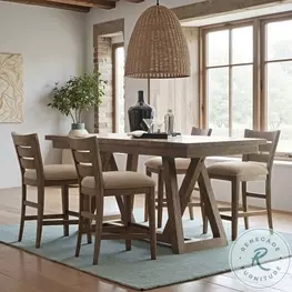 Horizon Meadowvale Smoke Counter Height Dining Room Set