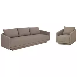 Gannon Gellar Earth Upholstered Living Room Set