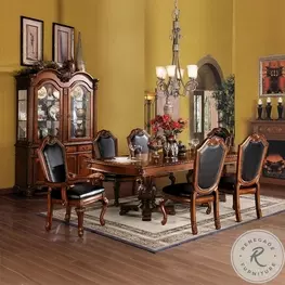 Chateau De Ville Cherry Extendable Rectangular Dining Room Set