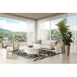 Dali White Occasional Table Set