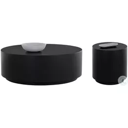 Montel Black Occasional Table Set