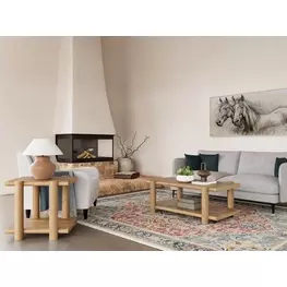 Taos Toasted Hemlock Rectangular Occasional Table Set